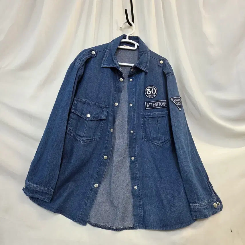 [SOLD OUT] VAN AKE여성간절기 데님 셔츠 남방95