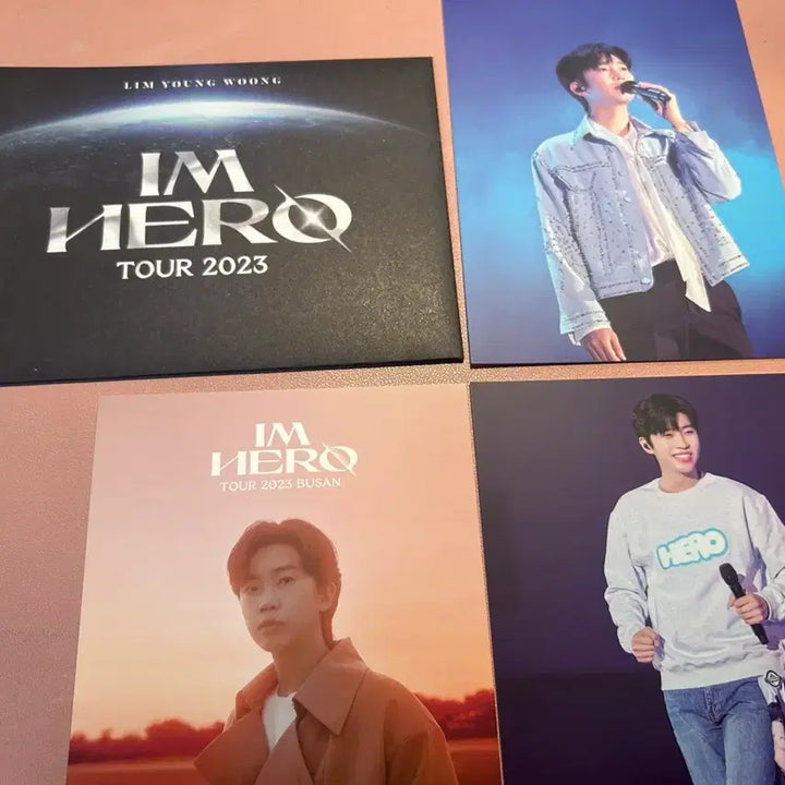 [BUNJANG] Lim Young Woong 2023 Postcard Bundle Set / 23년도 임영웅 엽서세트 일괄(광주,부산,대전,대구)