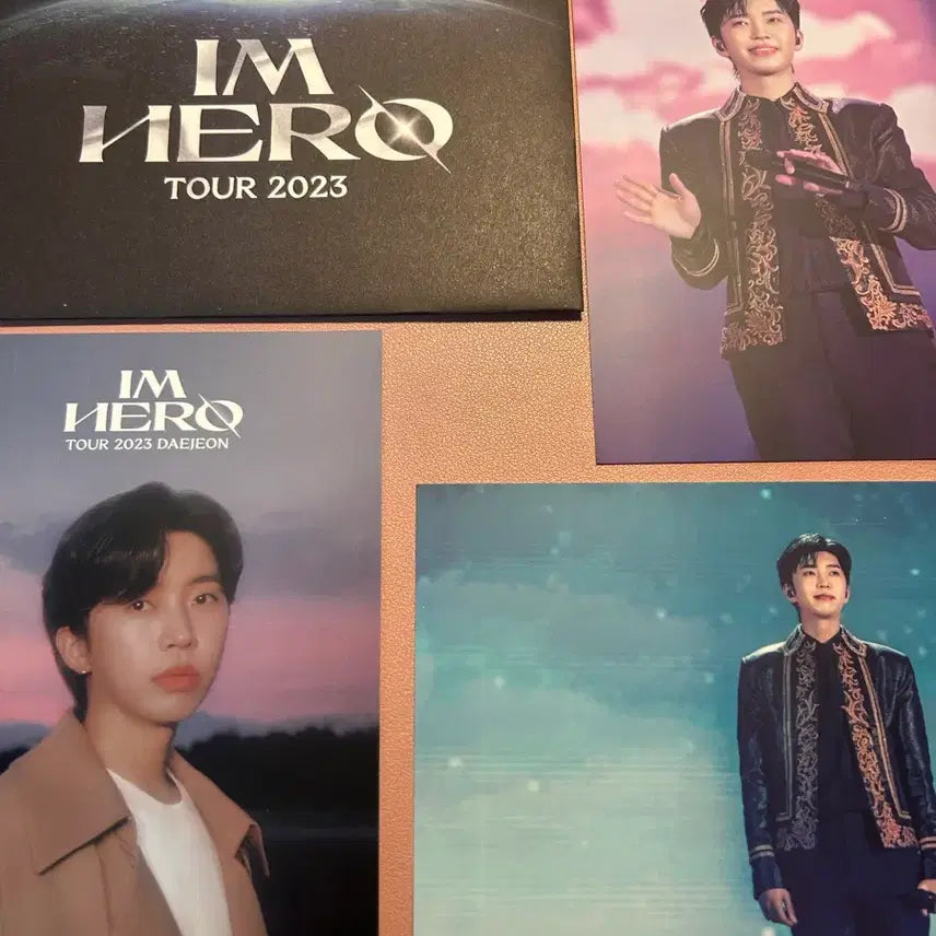 [BUNJANG] Lim Young Woong 2023 Postcard Bundle Set / 23년도 임영웅 엽서세트 일괄(광주,부산,대전,대구)