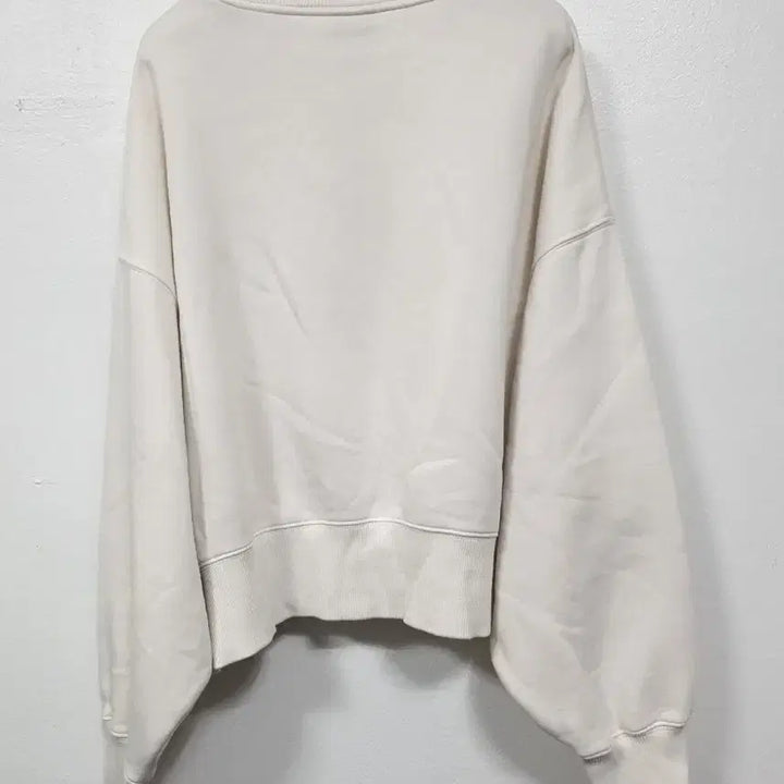 [BUNJANG] Nike Phoenix Fleece Crewneck Sweatshirt (White) - Size M / 나이키 흰색 피닉스 플리스 크루넥 기모 M사이즈