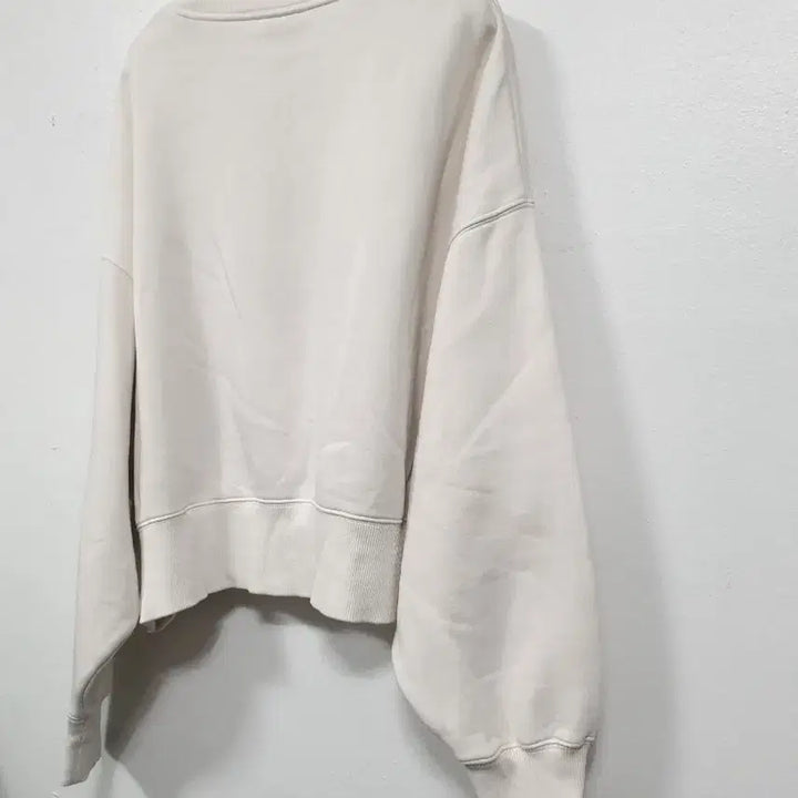 [BUNJANG] Nike Phoenix Fleece Crewneck Sweatshirt (White) - Size M / 나이키 흰색 피닉스 플리스 크루넥 기모 M사이즈