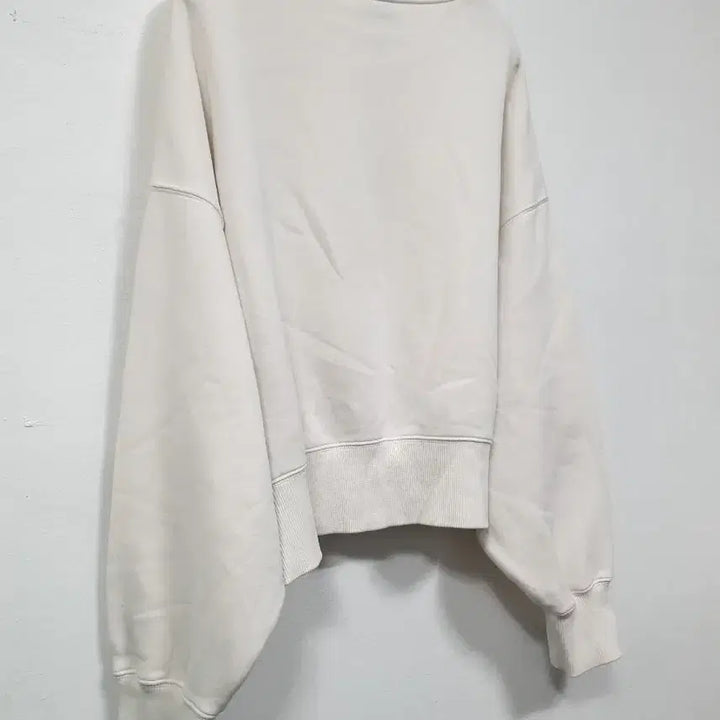 [BUNJANG] Nike Phoenix Fleece Crewneck Sweatshirt (White) - Size M / 나이키 흰색 피닉스 플리스 크루넥 기모 M사이즈