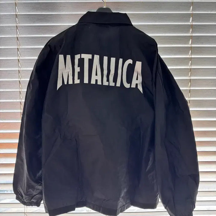 [BUNJANG] Metallica Ninja Star Coach Jacket / [XL] 90s 메탈리카 Ninja Star 코치자켓