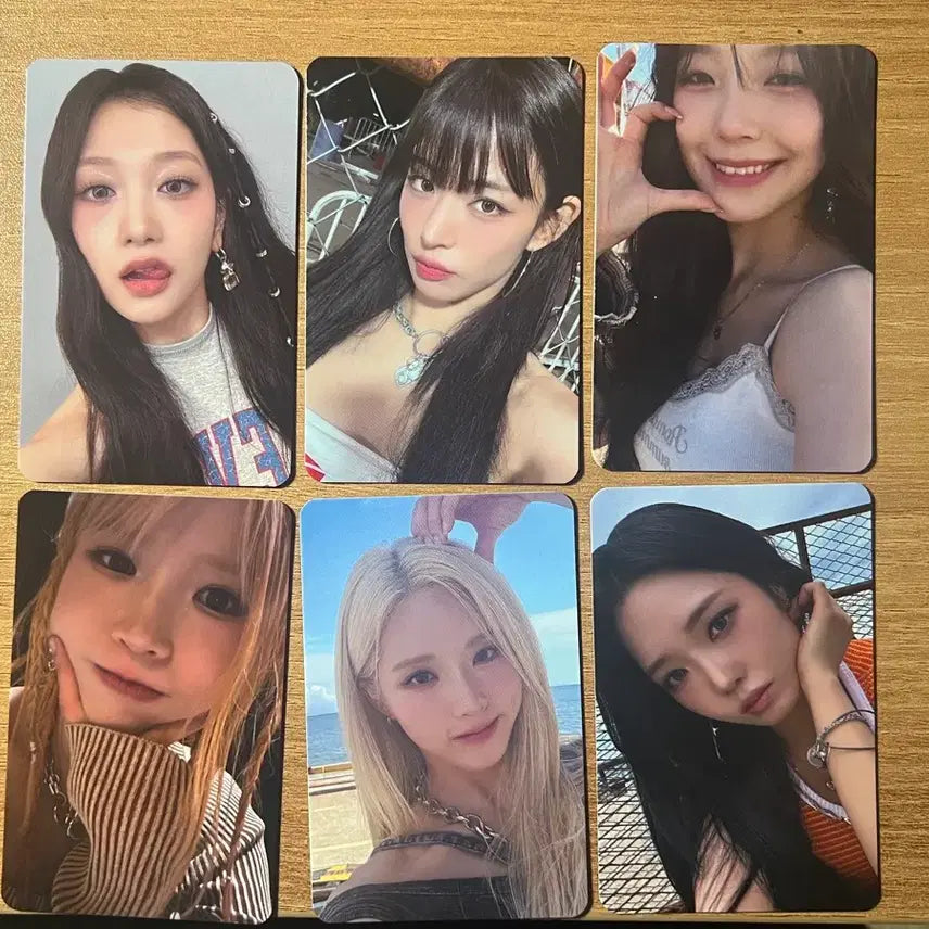 [BUNJANG] fromis_9 Supersonic Launching Fan Party Photocard Bundle Set / 프로미스나인 슈퍼소닉 발대식 팬파티 포토카드 6장 세트