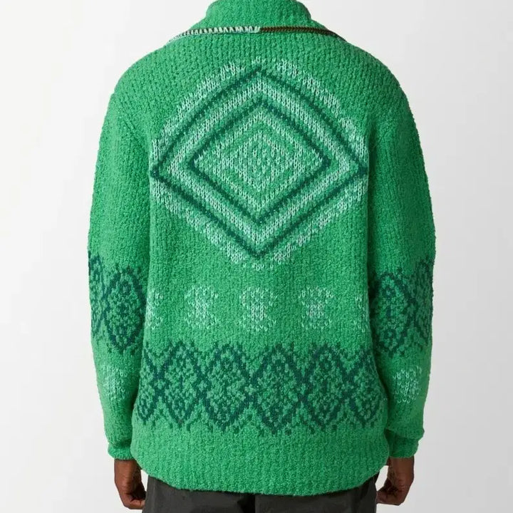 [BUNJANG] Andersson Bell Green Knit L / 앤더슨벨  테틀린 하프 집업 스웨터 그린