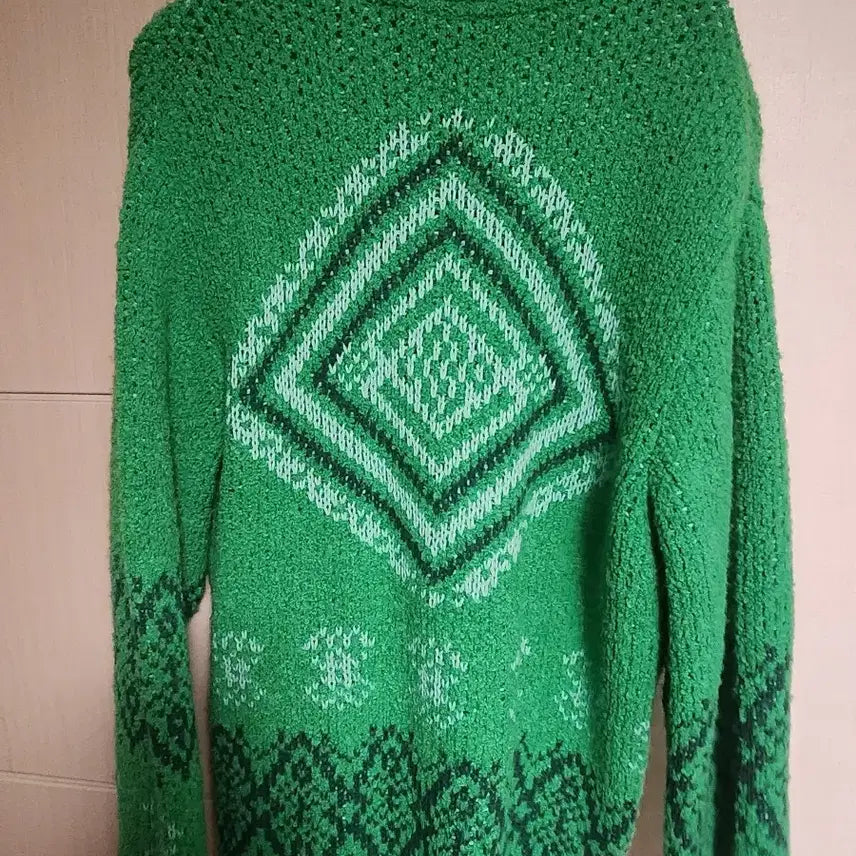 [BUNJANG] Andersson Bell Green Knit L / 앤더슨벨  테틀린 하프 집업 스웨터 그린
