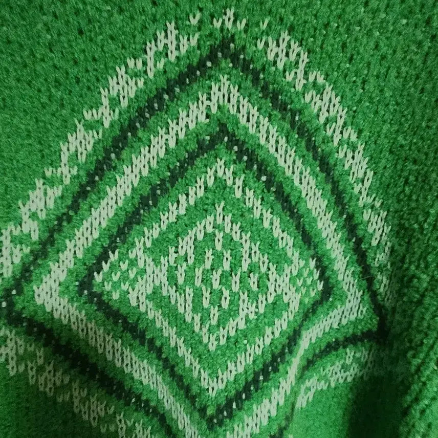 [BUNJANG] Andersson Bell Green Knit L / 앤더슨벨  테틀린 하프 집업 스웨터 그린