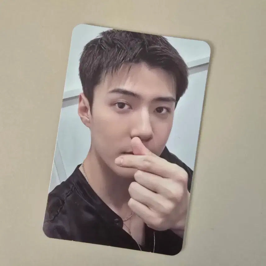 [BUNJANG] EXO Sehun Cream Soda Pop-up Photocard / 엑소 세훈 크림소다 팝업 트레카