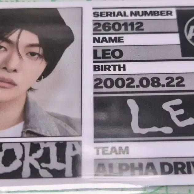[BUNJANG] Rio Staff Pass ALD1 ID Card / 리오 스태프패스 ald1 리오 아이디카드 알디원 이리오 스태프패스