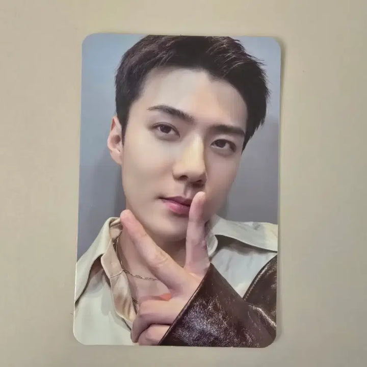 [BUNJANG] EXO Sehun Cream Soda Pop-Up Photocard / 엑소 세훈 크림소다 팝업 트레카