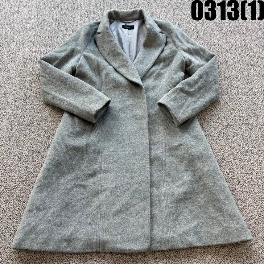 [SOLD OUT] Roem 울 혼방 그레이 코트 M