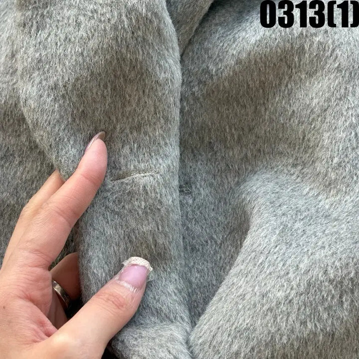 [SOLD OUT] Roem 울 혼방 그레이 코트 M