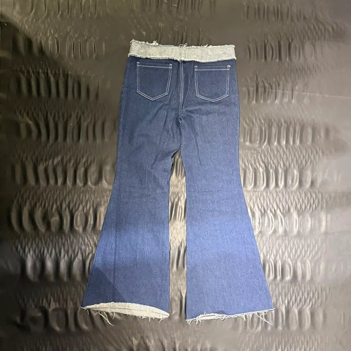 [SOLD OUT] 렉토 플레어 로우라이즈 데님팬츠