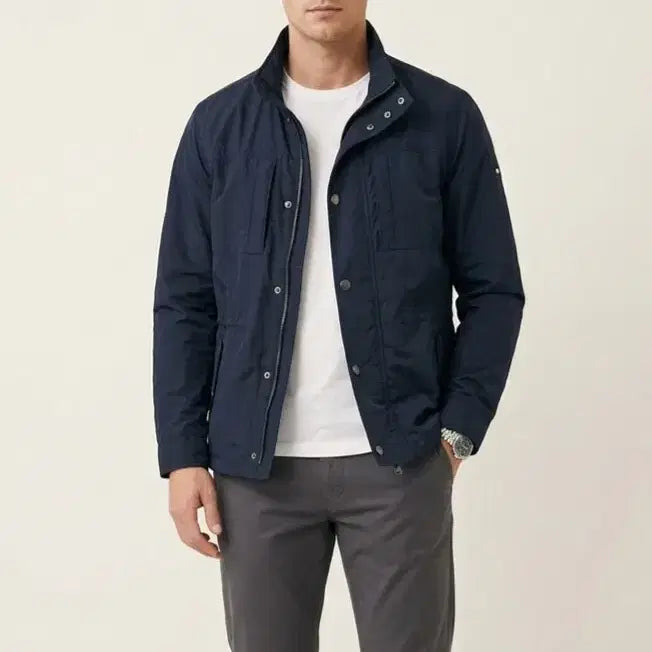 [BUNJANG] Tommy Hilfiger Lightweight Safari Jacket (Navy) / [100]타미힐피거 라이트웨이트 사파리 자켓