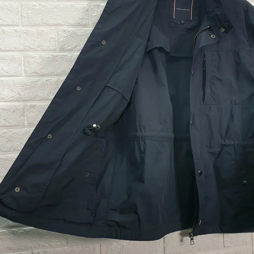[BUNJANG] Tommy Hilfiger Lightweight Safari Jacket (Navy) / [100]타미힐피거 라이트웨이트 사파리 자켓