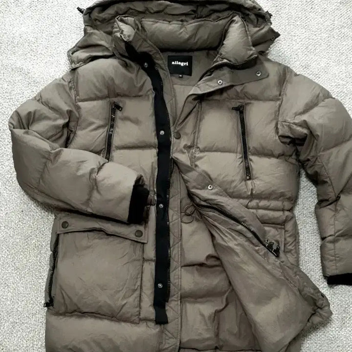 [BUNJANG] Allegri European Nylon Goose Down Jacket / 알레그리 에어다운 유로피안 나일론 구스패딩 판매해요