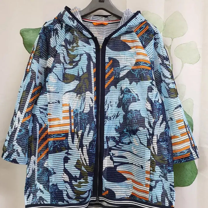 [BUNJANG] Zishen Punching Hooded Jumper / 지센 펀칭 점퍼