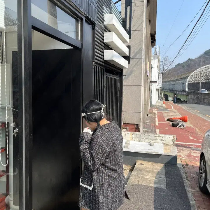 [BUNJANG] Oversized Tweed Jacket / 여성오버핏트위드자켓