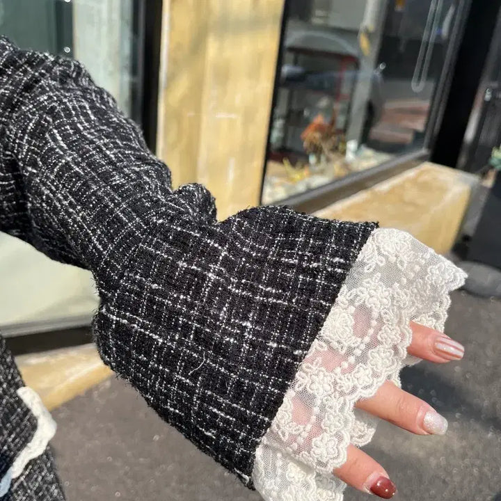 [BUNJANG] Oversized Tweed Jacket / 여성오버핏트위드자켓