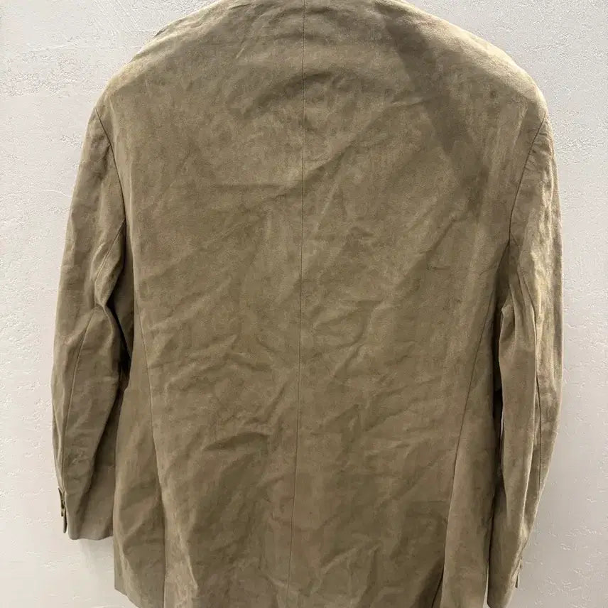 [BUNJANG] Wooyoungmi Brown Vegan Leather Jacket Size 50 / 우영미 브라운 레더자켓 50사이즈