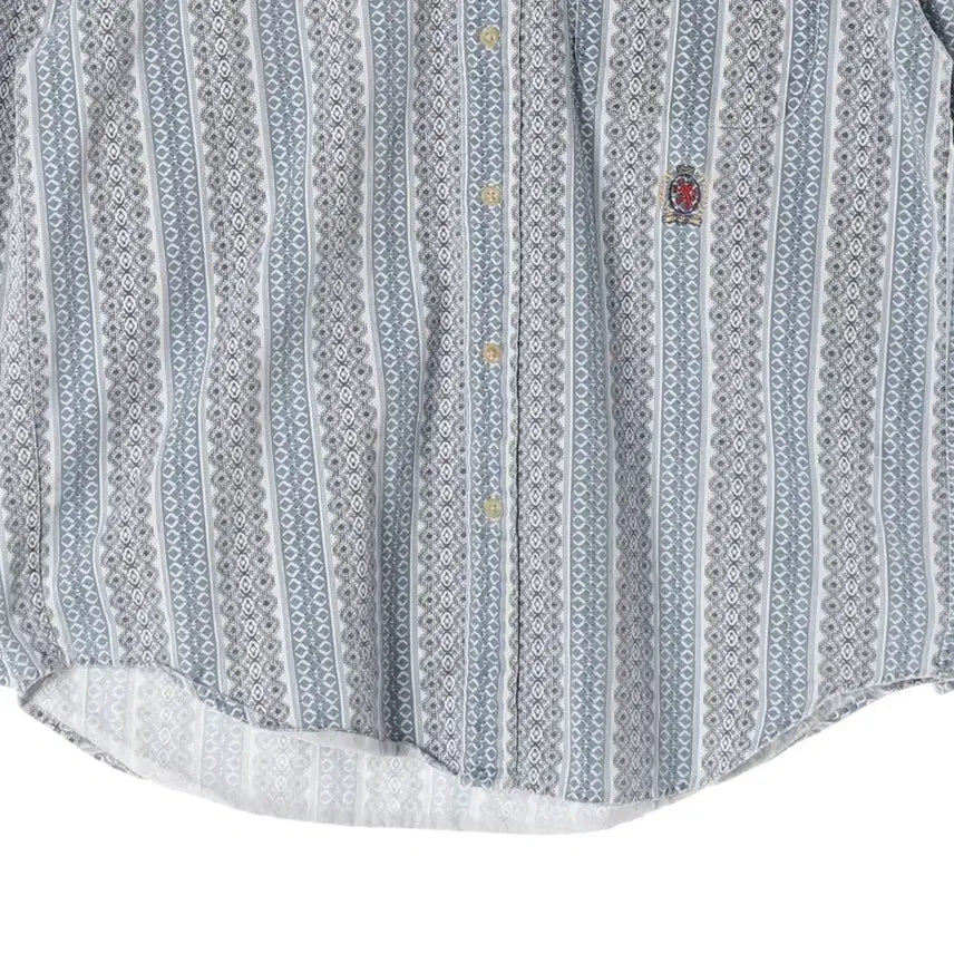 [BUNJANG] Tommy Hilfiger Printed Shirt Blue (Size S) / 타미힐피거 프린팅 셔츠 블루 S