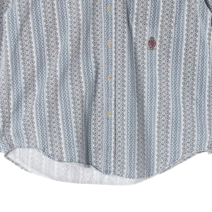 [BUNJANG] Tommy Hilfiger Printed Shirt Blue (Size S) / 타미힐피거 프린팅 셔츠 블루 S