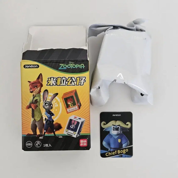 [BUNJANG] Zootopia Chief Bogo Rice Grain Figure / 주토피아 보고서장 쌀알 피규어