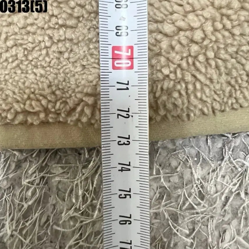 [SOLD OUT] 디스커버리 베이지 뽀글이 플리스 자켓110 0313
