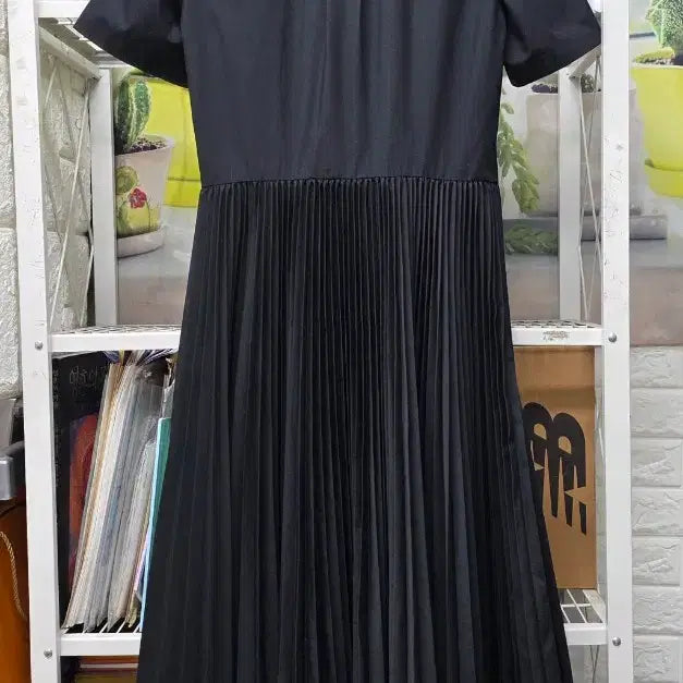 [BUNJANG] Tory Burch Poplin Pleated Shirt Dress / 토리버치 여성드레스 S 포플린 플리츠 셔츠드레스 롱원피스 WM32