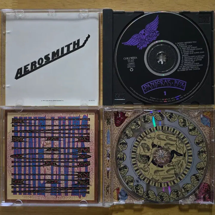[BUNJANG] Aerosmith 5 CD Album Bundle / CD 음반 Aerosmith 에어로스미스 앨범 5장
