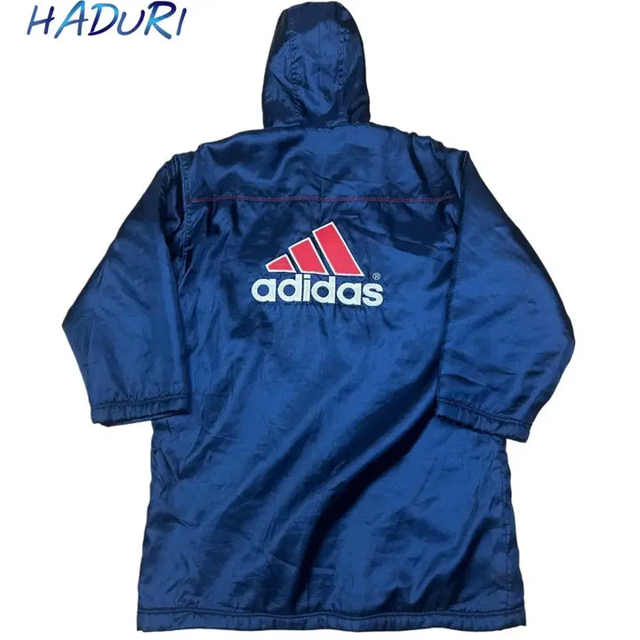 [BUNJANG] Adidas Equipment Navy Nylon Coat / 아디다스 00s 이퀍먼트 네이비나일론돕바 100