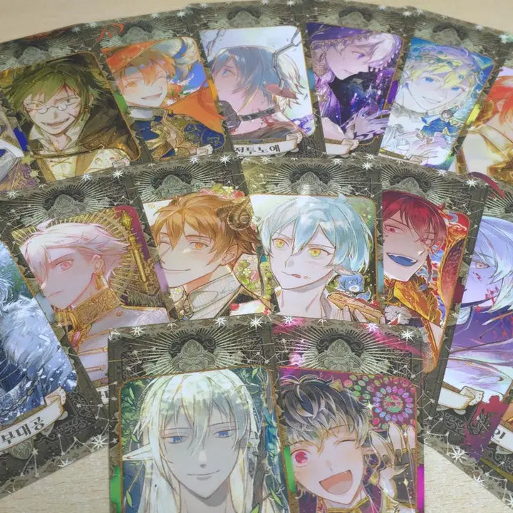 [BUNJANG] Idolish7 Ch0 Non-Official Card Deck Trigger Re:vale Set / 아이나나 로판나나 Ch0님 비공굿 카드덱 16장 세트 트리거 리바레 주르