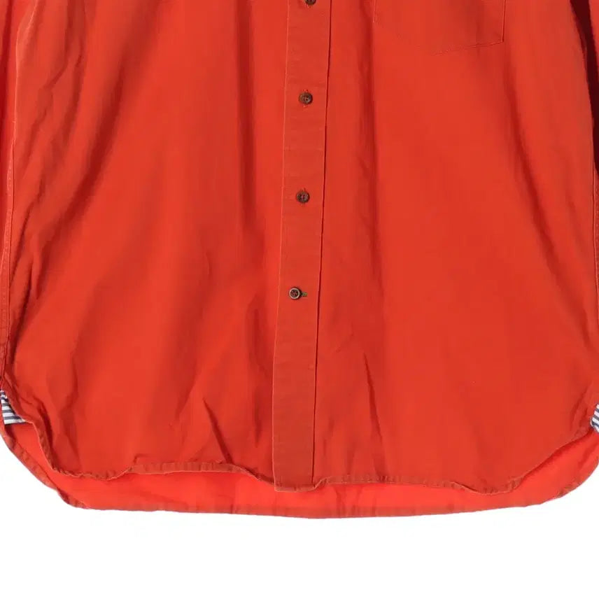 [BUNJANG] Tommy Hilfiger Orange Cotton Shirt (L) / 타미힐피거 셔츠 오렌지 L