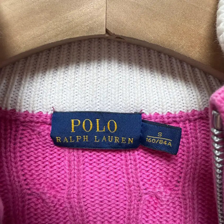 [BUNJANG] Polo Ralph Lauren Knit Zip-Up Sweater / (21) 폴로 랄프로렌 니트집업