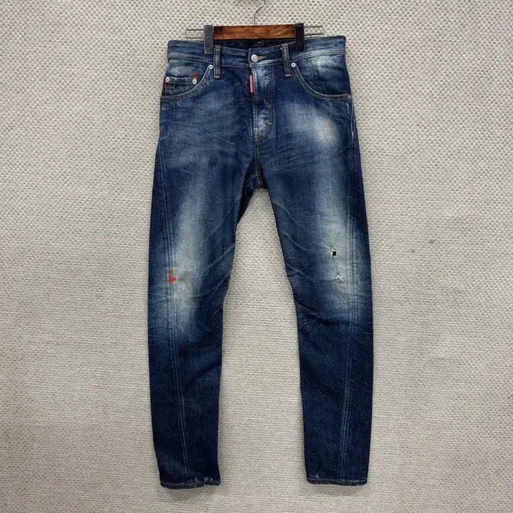 [BUNJANG] Dsquared2 Distressed Denim Jeans 44 / 디스퀘어드2 디스트로이드진 데님 청바지 44 A07496