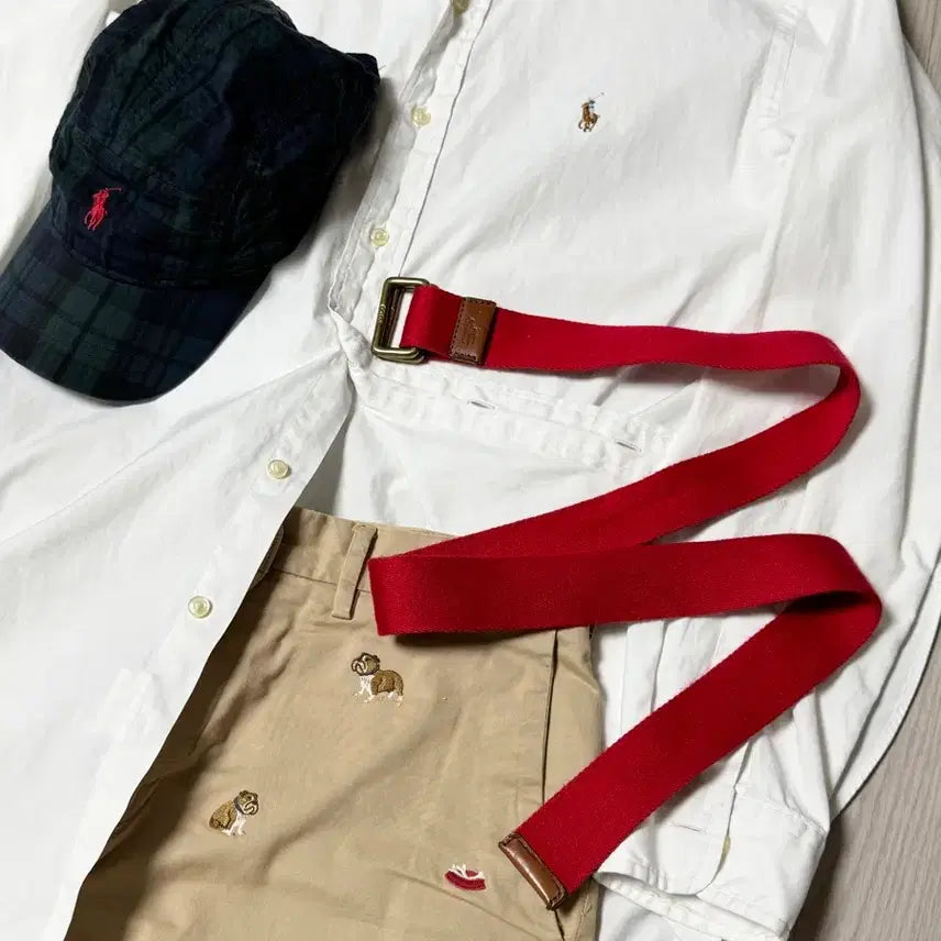 [BUNJANG] Polo Ralph Lauren Leather Belt / 폴로 랄프로렌 벨트(성인용)