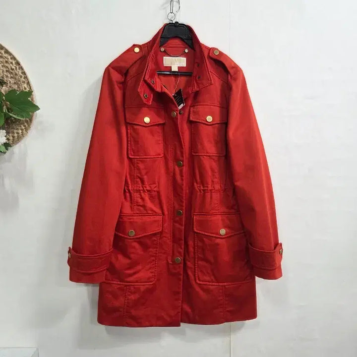 [BUNJANG] Michael Kors Red Coat (Size S) / 마이클 코어스 레드 코트 S- 90