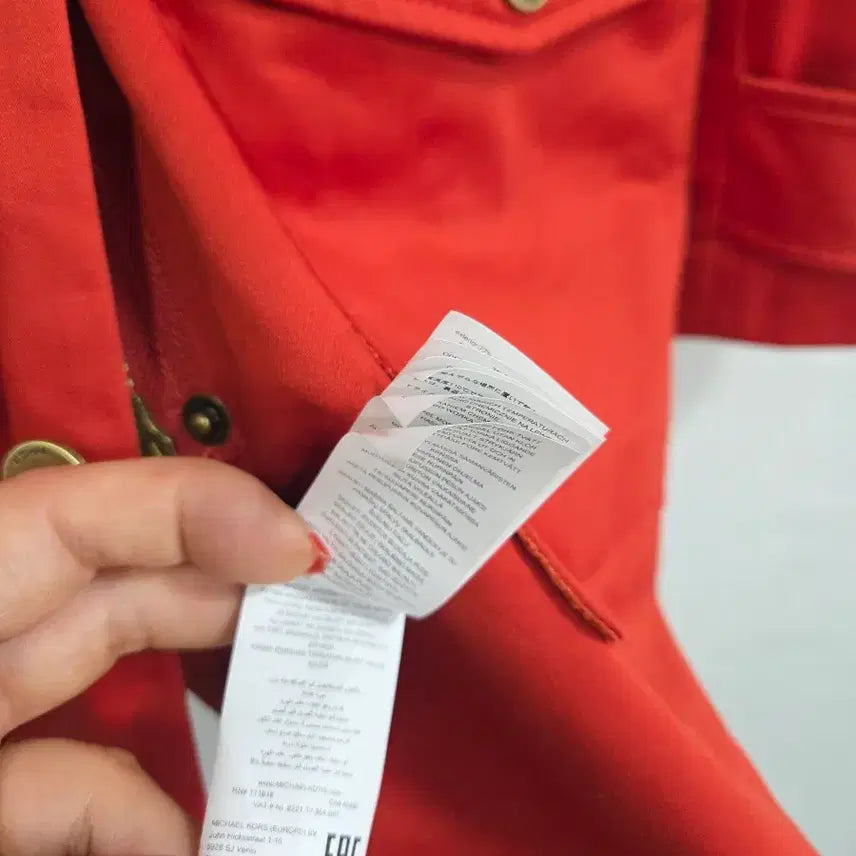 [BUNJANG] Michael Kors Red Coat (Size S) / 마이클 코어스 레드 코트 S- 90
