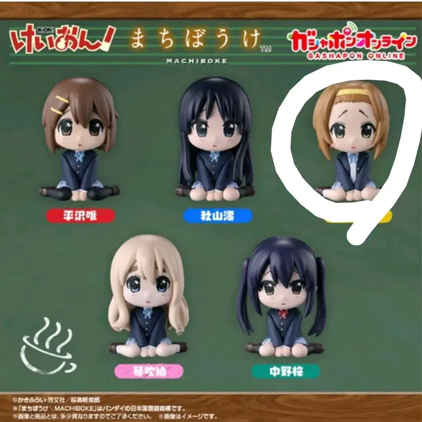 [BUNJANG] K-ON! Machiboke Gacha Ritsu Sealed / 케이온 마치보케 가챠 판매 리츠