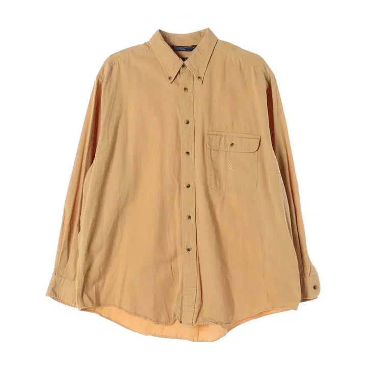 [BUNJANG] Nautica Beige XL Cotton Shirt / 노티카 셔츠 베이지 XL