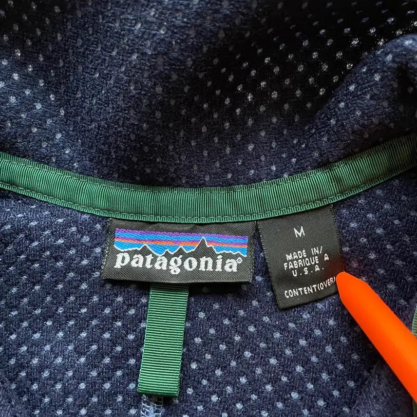 [BUNJANG] Patagonia Retro Deep Pile Jacket Purple Blue / 90s 파타고니아 레트로 딥파일 자켓 퍼플 블루