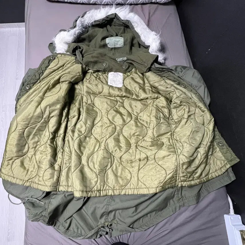 [BUNJANG] M65 Military Fishtail Parka L Full Set / [오리지날] M65 미군 밀리터리 피쉬테일 개파카 L 풀 구성품