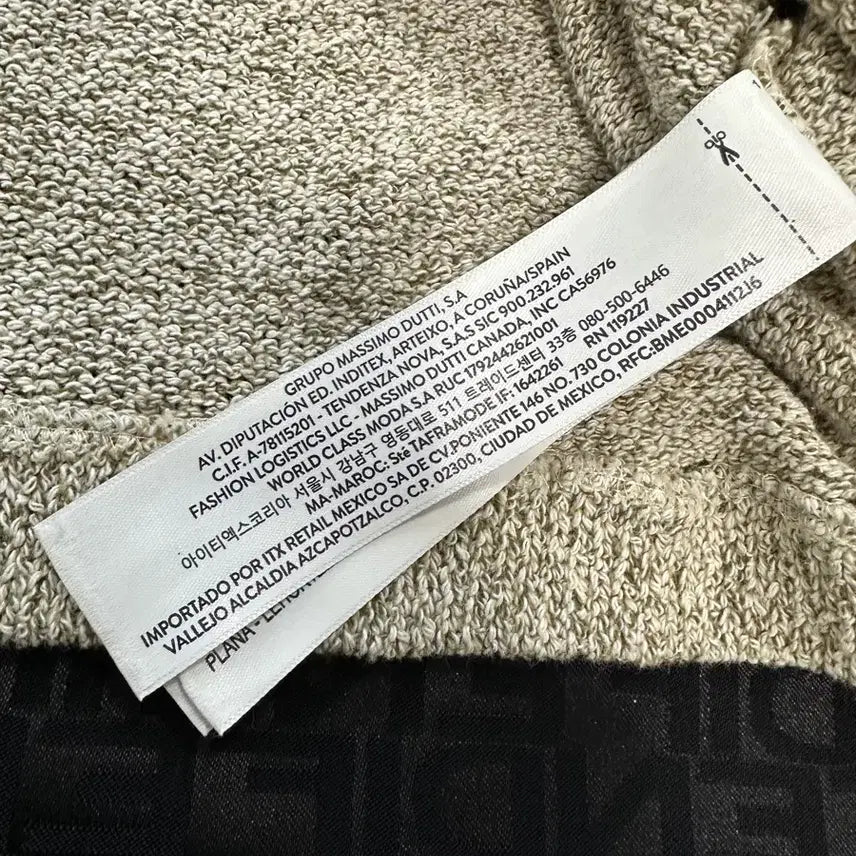 [BUNJANG] Massimo Dutti Sisure Short Knit / 마시모두띠 시수르 숏 니트