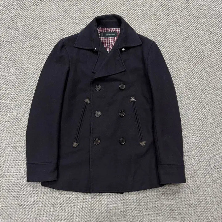 [BUNJANG] Dsquared2 Wool Blend Pea Coat / 다스퀘어드2 울블렌드 피코트 v2037