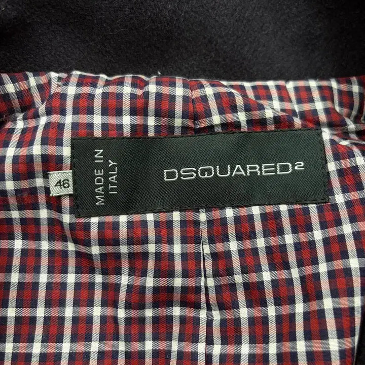 [BUNJANG] Dsquared2 Wool Blend Pea Coat / 다스퀘어드2 울블렌드 피코트 v2037