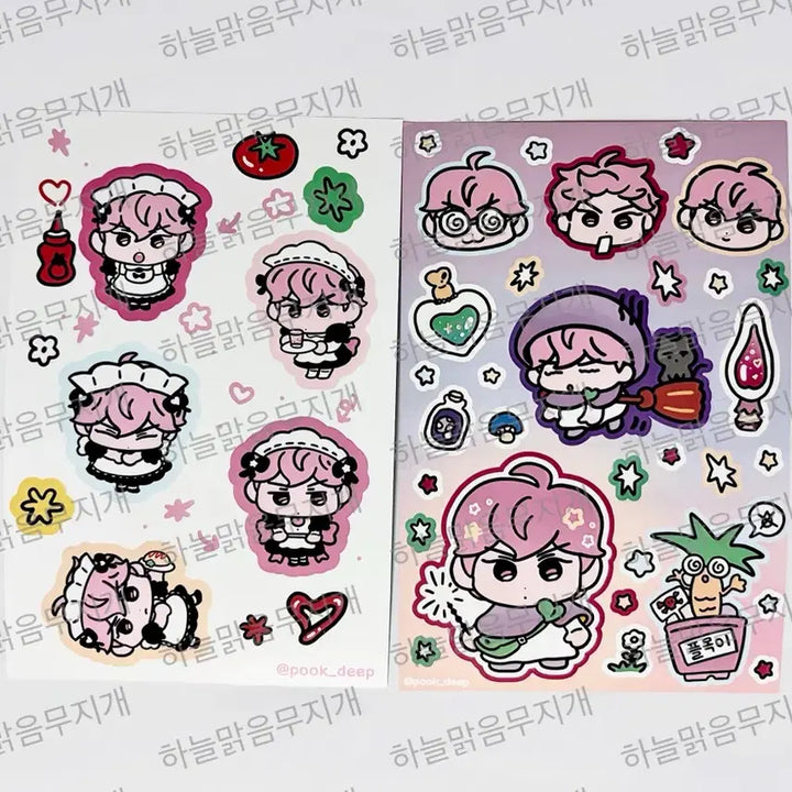 [BUNJANG] PLAVE Bambi Printing Box Photocard Set / 플레이브 밤비 비공식 굿즈 비공굿 프박 프린팅박스 원가이하 양도