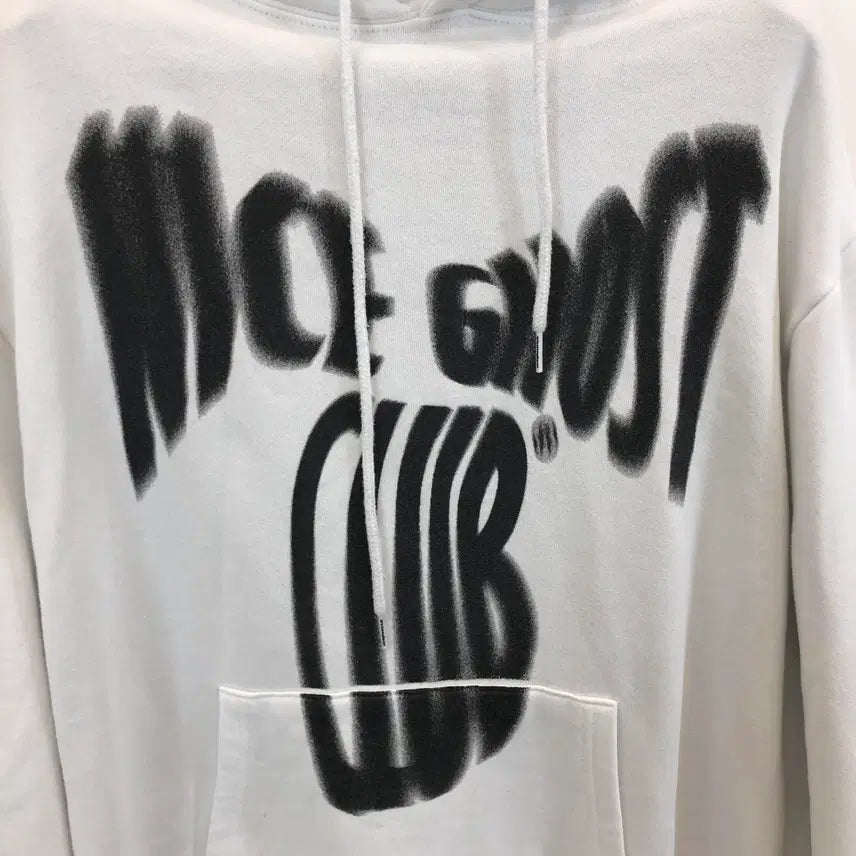 [BUNJANG] Niceghostclub Scream Logo Oversized Hoodie / 나이스고스트클럽 스크림로고 오버후드 S-M