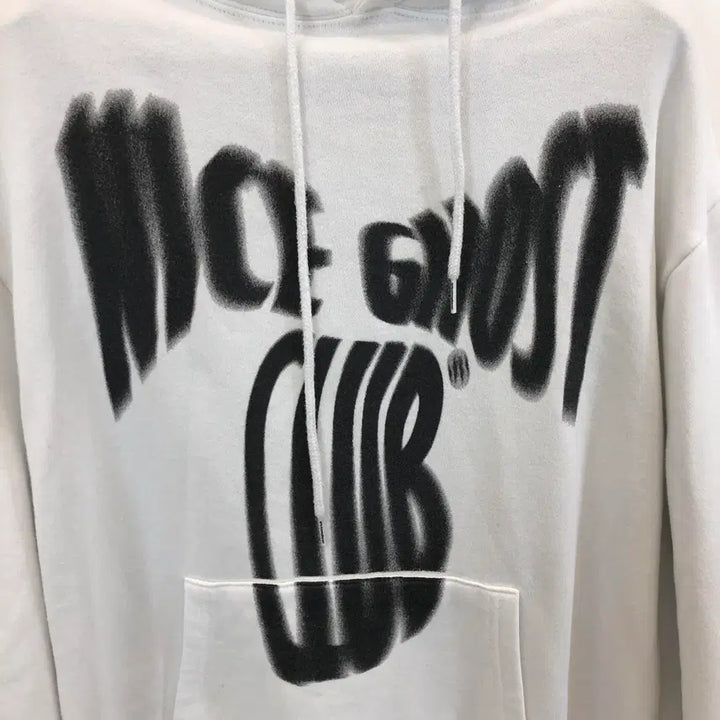 [BUNJANG] Niceghostclub Scream Logo Oversized Hoodie / 나이스고스트클럽 스크림로고 오버후드 S-M