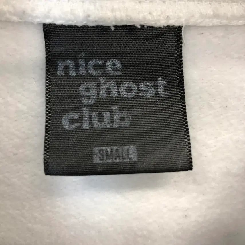 [BUNJANG] Niceghostclub Scream Logo Oversized Hoodie / 나이스고스트클럽 스크림로고 오버후드 S-M