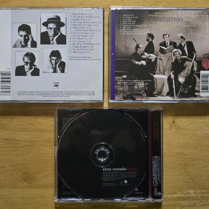 [BUNJANG] Elvis Costello Album and Single CD Bundle / CD 음반 Elvis Costello 엘비스 코스텔로 앨범, 싱글 3장